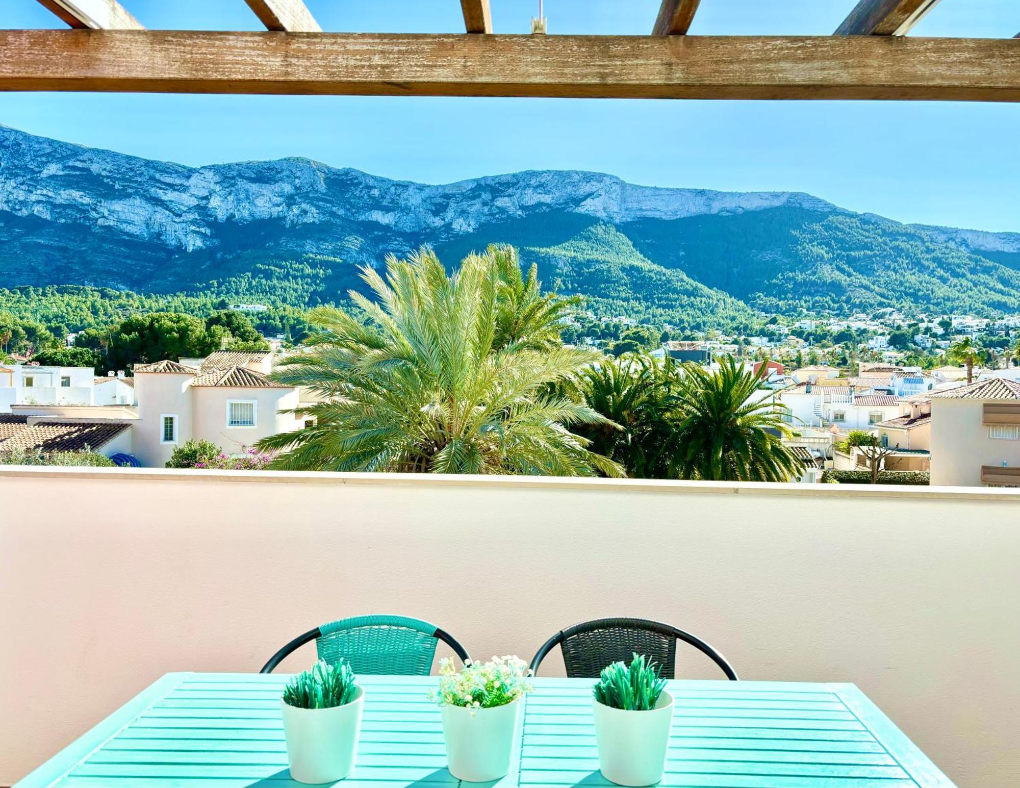 Hoteltype Penthouse 2 Beds, Parking, Wifi & Pool Stunning Views 德尼亚 外观 照片
